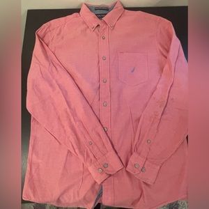 Nautica Classic Fit 100% Cotton Buttondown. Size M